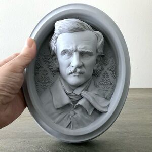 Edgar Allen Poe Wall Art Unique OOAK